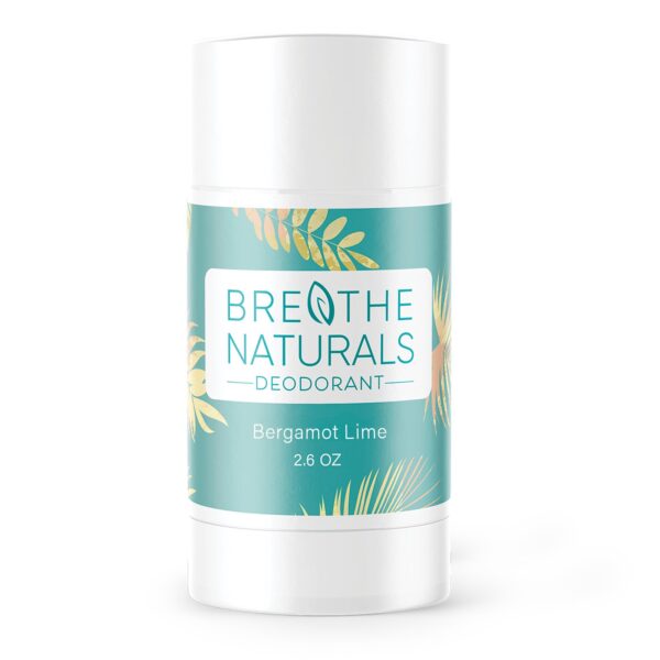 Breathe Naturals Bergamot Lime Aluminum-Free Deodorant