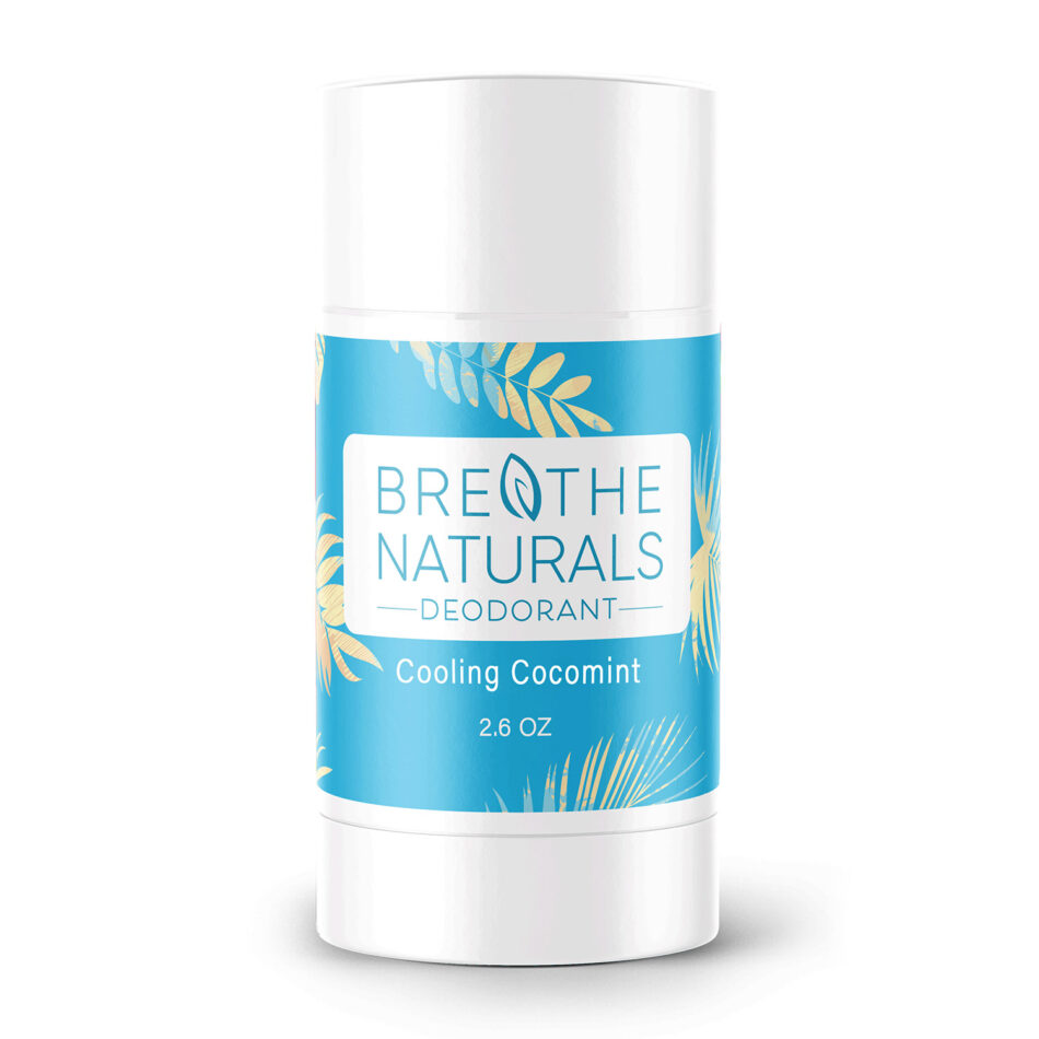 Breathe Naturals Cooling Cocomint Aluminum-Free Deodorant