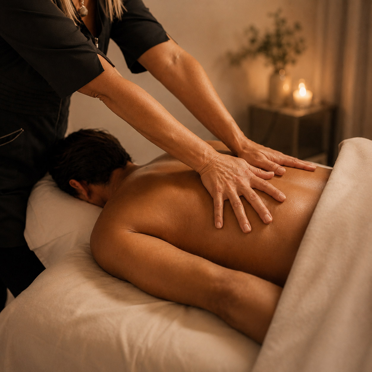 CBD Serenity Massage organic CBD oil for relaxation at Rivage Day Spa Birmingham MI